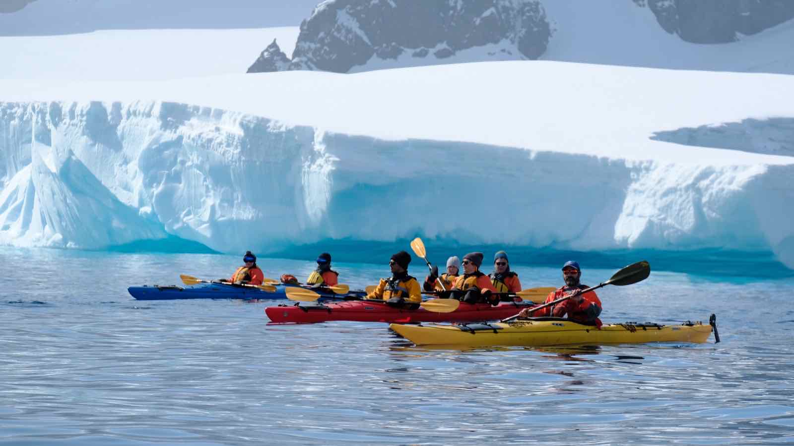 Cuverville Island kayaking